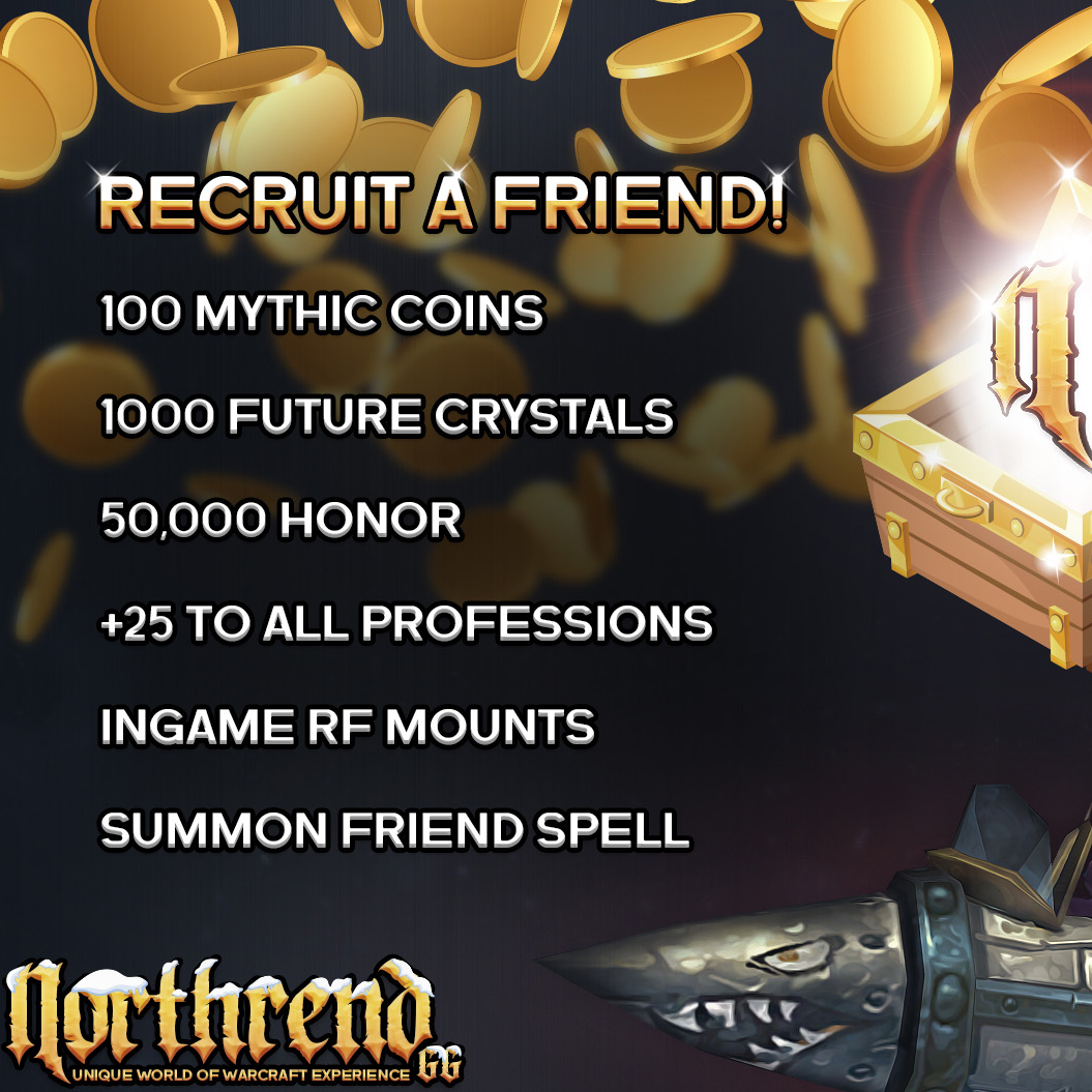 Recruit A Friend To Northrend.gg!